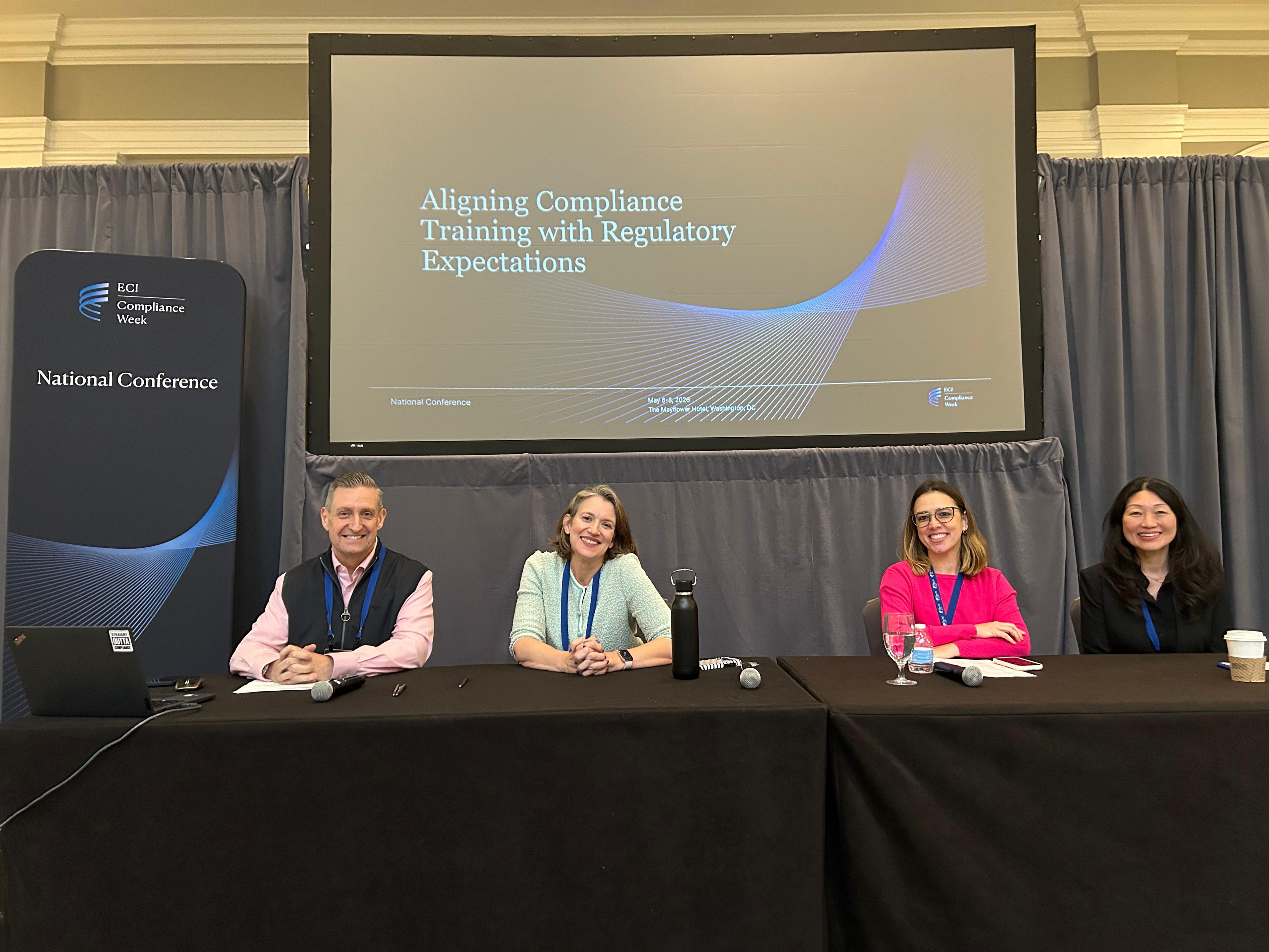 Compliance Week conference panel